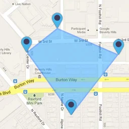 Ikon Pengukuran Area GPS- FieldCalc