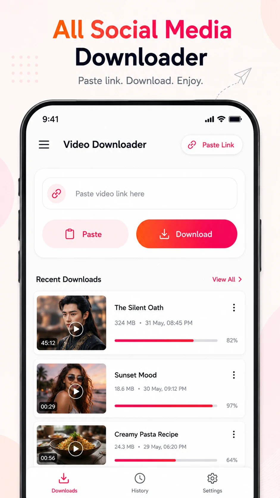 Video Downloader & Player screenshot
