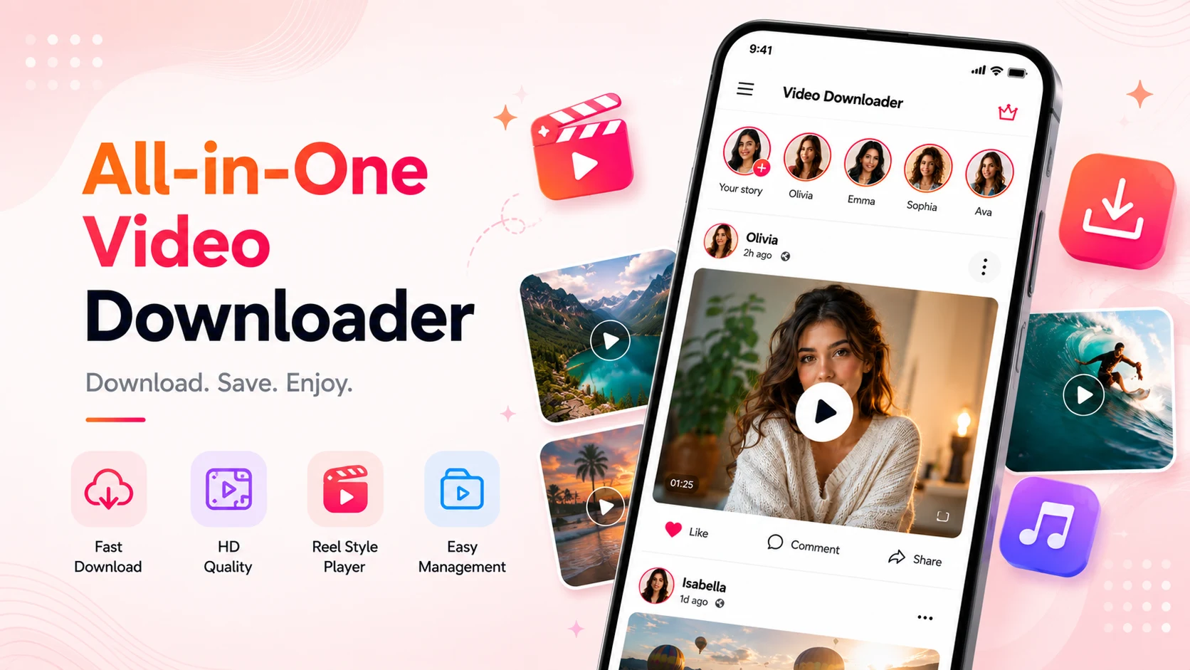 Video Downloader & Player screenshot